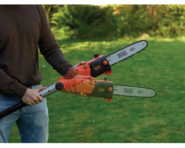 BLACK DECKER SEGA POTATRICE BATTERIA LITIO 18V 2.0Ah, RICARICA 4h, BARRA 20 cm, CAPACITÀ