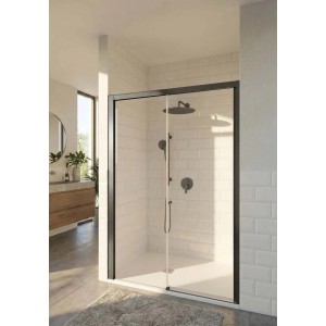 Porta doccia scorrevole Elite 176,5-180,5x200 cm metallo