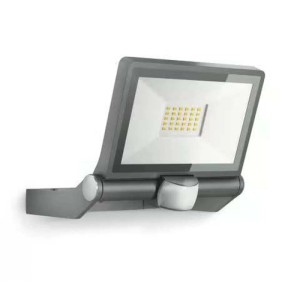 Faretto LED con sensore Steinel XLED One S antracite con rilevatore di movimento.