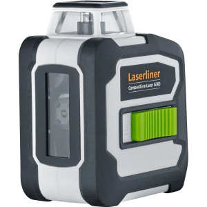Laser a linee Laserliner CompactLine-Laser G360 per un allineamento preciso, incl. treppiede.