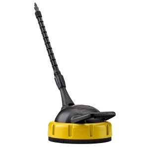 Pulitore di superfici giallo per idropulitrici, per la pulizia di superfici laviche.