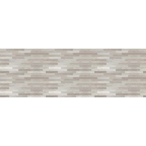 Paraschizzi in legno chiaro con venature orizzontali.