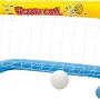 Porta da calcio gonfiabile "Victory Goal" per piscina, giallo/blu con palla.