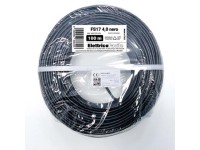 Cavo Elettrico Unipolare FS17 Blu 1x4 Mm² - 50 Metri, Per Installazione Interna In Tubazione O Apparecchi