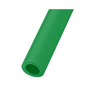 Tubo multistrato verde t.b.t. per impianti idraulici e di riscaldamento.