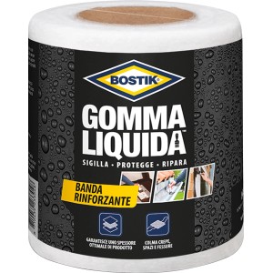 Rotolo di guaina liquida Bostik, ideale per lavori di impermeabilizzazione.