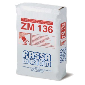 Sacco di Fassa Bortolo ZM 136, intonaco a base gesso per interni.