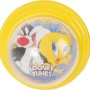 Campanello per bici giallo con design Looney Tunes (Silvestro e Titti).