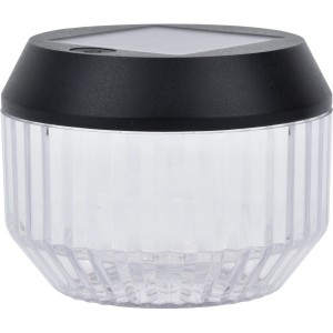 Lutec Diva lampada da tavolo solare a LED, set da 2, nera, Ø 11cm. Luce decorativa per giardino e tavolo.