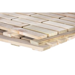 Piastrelle in legno t.b.t., dettaglio della struttura del legno.