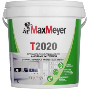 Secchio di pittura per interni bianca MaxMeyer, ideale per interni.