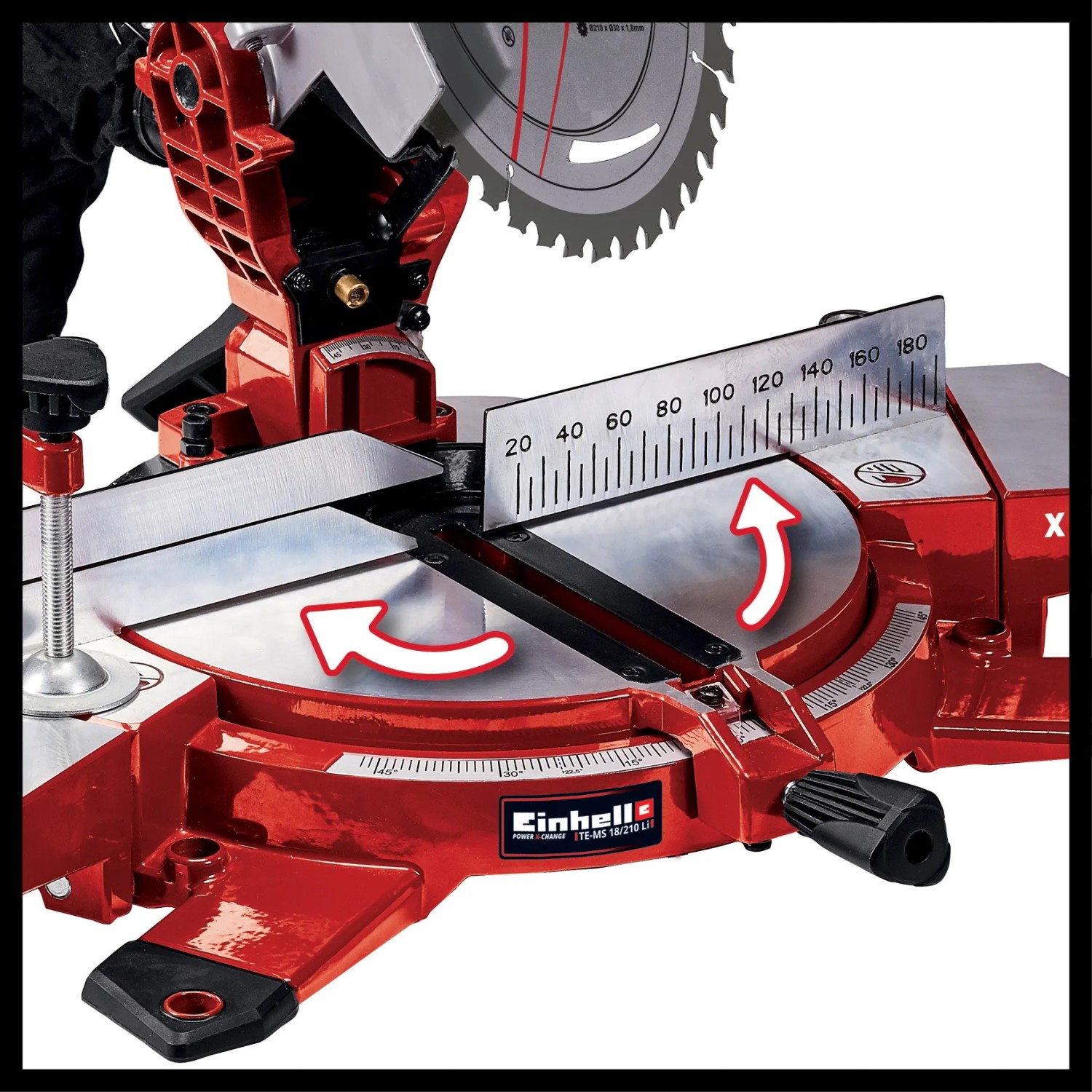 Troncatrice Laser Senza Fili Compatibile Makita 18V – Lama 210mm, Taglio Obliquo E Leggera