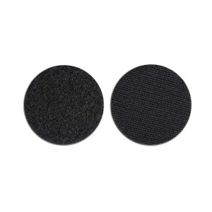 Adesivi a strappo rotondi nero Ø 3,5 cm