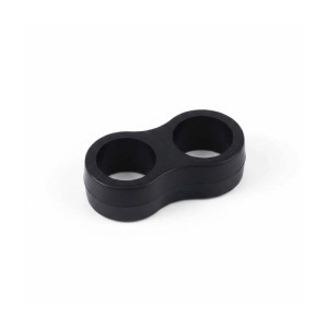 Confezione antiurto per maniglia nero 4 pz
