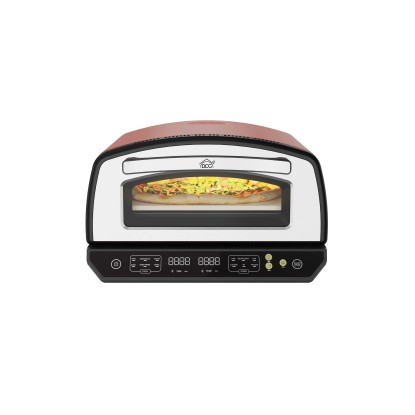 Forno elettrico per pizze DCG Ø 33 cm 2200 W 27,6x49,5 cm
