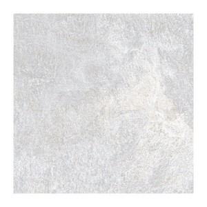 Piastrella chiara t.b.t. per esterni, dettaglio della texture superficiale.