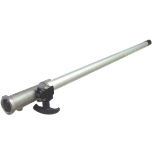 Potatore t.b.t., asta di prolunga argentata con manico nero.