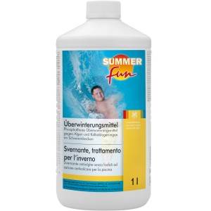 Flacone di svernante Summer Fun per piscine, protegge da alghe e calcare.