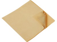 Pelle Di Daino Per Auto - 40x60 Cm, Naturale, Per Pulizia Vetri E Carrozzeria, Morbida E Assorbente - Foto 4