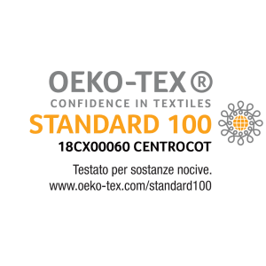 Certificato OEKO-TEX® Standard 100 per federe t.b.t.: Tessili testati per sostanze nocive.