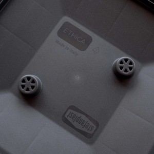 Fioriera da esterno con grigliato Stefanplast plastica caffè 36x36x140 cm