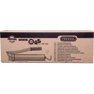 Pressol ingrassatore standard in confezione di cartone. Ideale per manutenzione e lubrificazione.