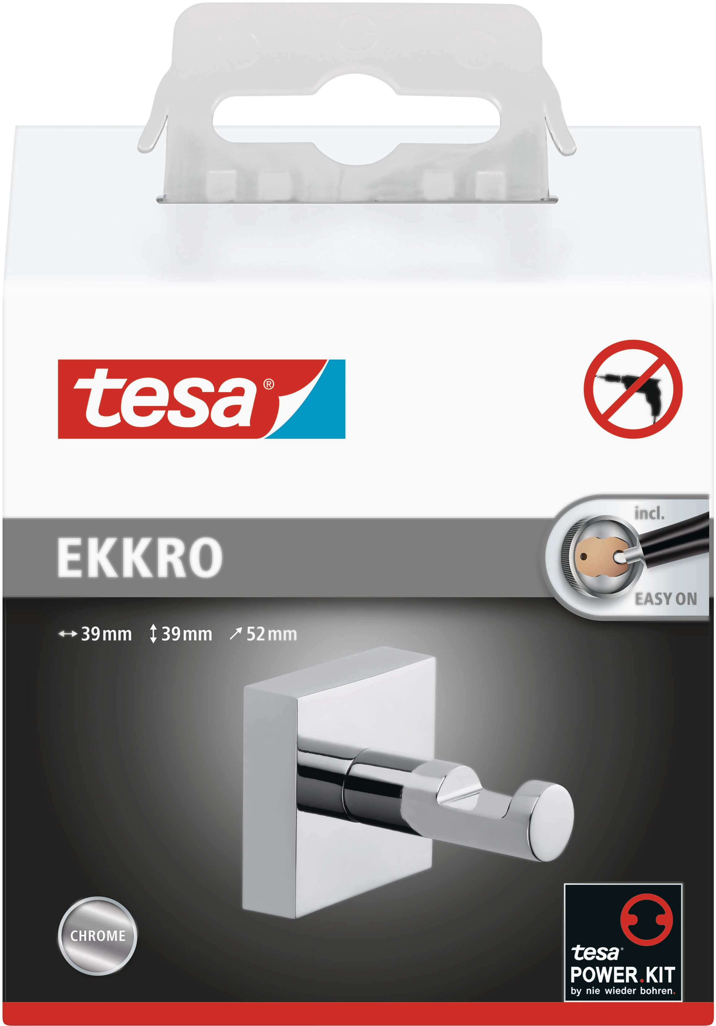 tesa® tesa Ekkro portarotolo di scorta WC - tesa