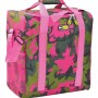 Borsa termica t.b.t. con motivo mimetico rosa per campeggio e tempo libero.