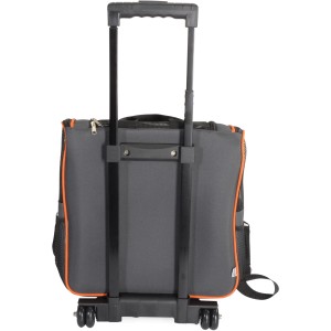 Trasportino per cani t.b.t. grigio con ruote e maniglia estraibile. Ideale per viaggiare con cani.