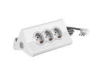 AICase 3 Porte bambù Stazione di Ricarica USB Multipla,Multi