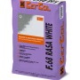 Sacco di t.b.t. F.68 Rasa White rasante a base calce-cemento per interni ed esterni.