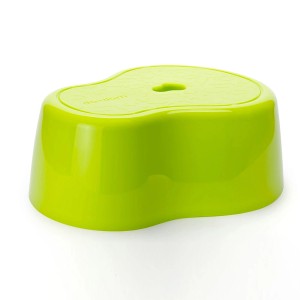 Sgabello verde per bagno, t.b.t.