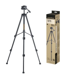 Treppiede Laserliner FixPod 155 cm per strumenti di misura, con confezione.