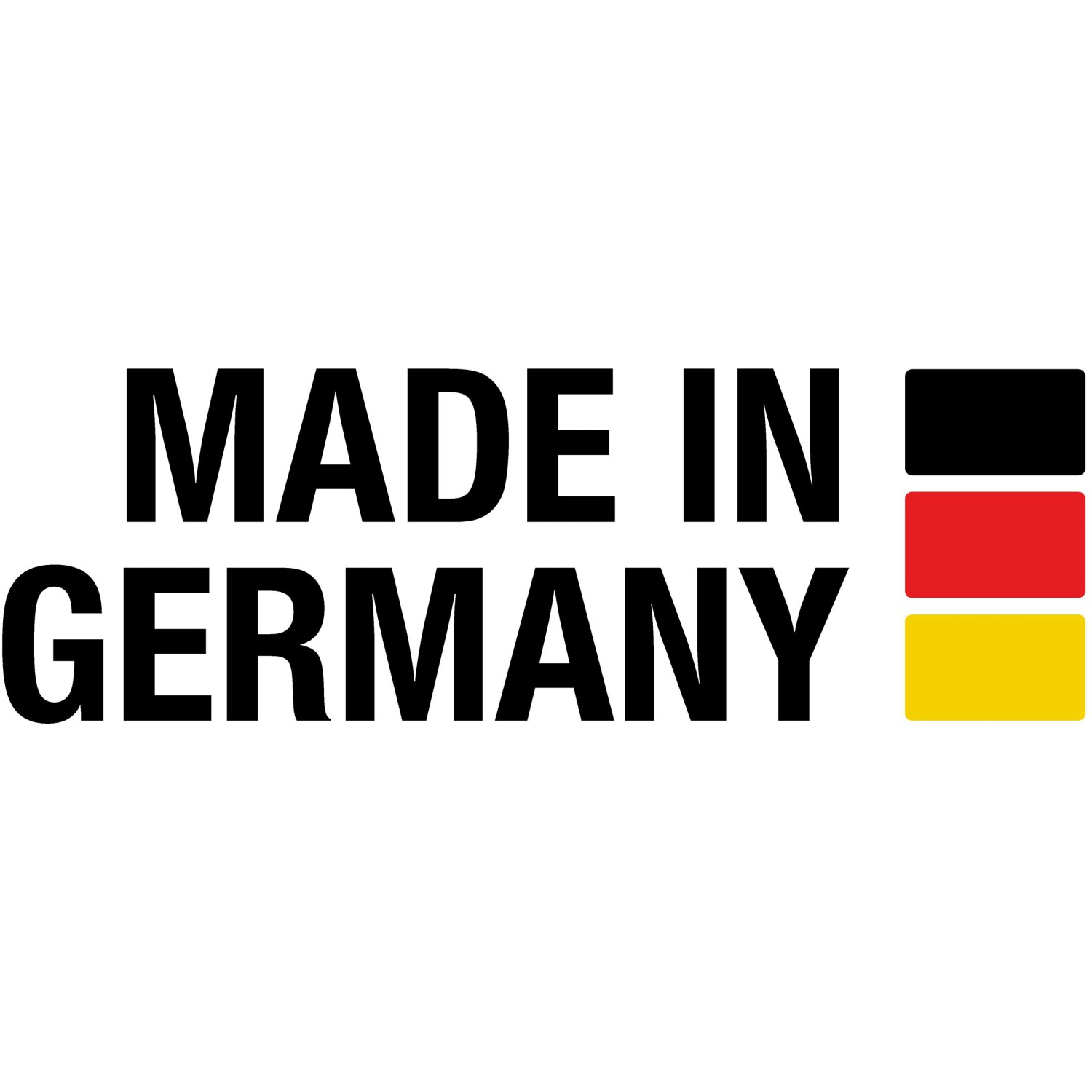 Logo "Made in Germany" per sistemi di irrigazione Gardena.