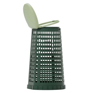 Trespolo per spazzatura in polipropilene verde 110 l