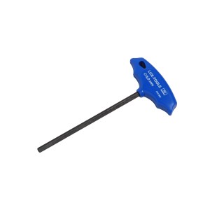Chiave esagonale LUX 6 mm con manico a T per avvitatura confortevole.