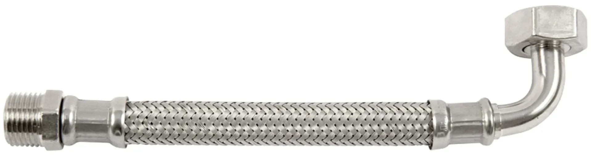 FLESSIBILE ANTIVIBRANTE ACCIAIO INOX MF 1/2'' A/F LUNGHEZZA 40 Cm PORTATA L/min 200 - Foto 3