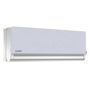 Climatizzatore t.b.t. con dettagli argentati.