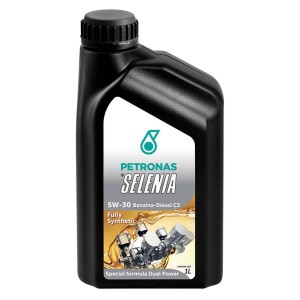 Olio motore Petronas Selenia 5W-30 per motori benzina e diesel.