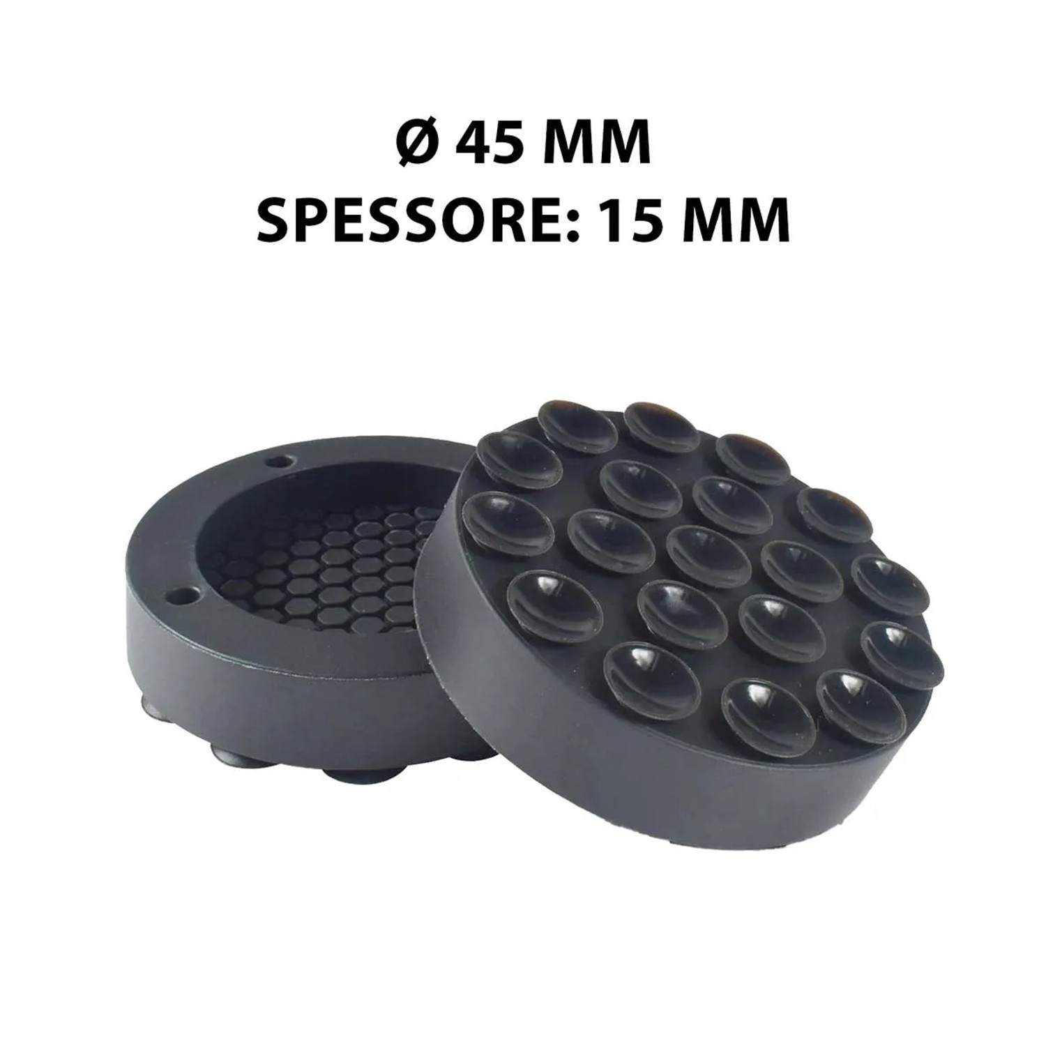 t.b.t. per lavatrici, forma rotonda, diametro 45mm.