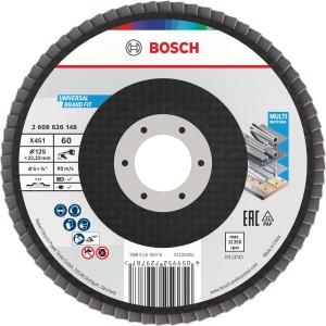 Disco lamellare X451 Flap Disc G60 T27 125x22,23 mm da 15 pz