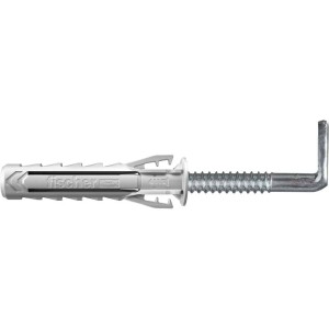 Tassello Fischer con gancio angolare, adatto per Tasselli.