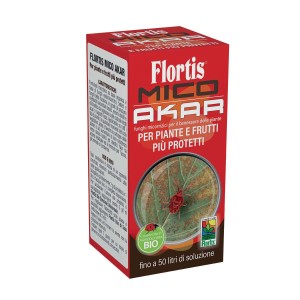 Flortis Mico Akar: Antiparassitario biologico per piante e frutti più protetti. Favorisce la crescita.