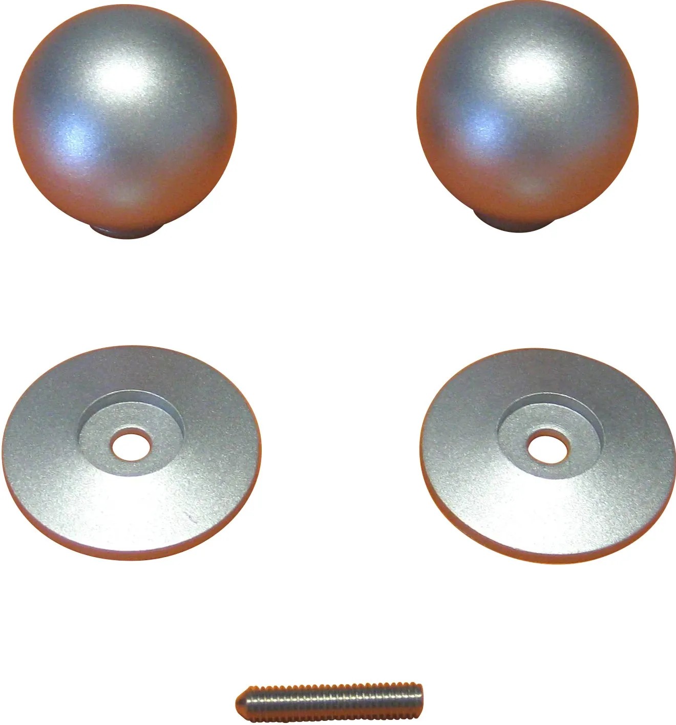 2 Coppie Di Pomelli Porta Doccia In Acrilico Trasparente A Forma Di Cono - Alta Qualità, Adatti Per Diverse Marche - Foto 10