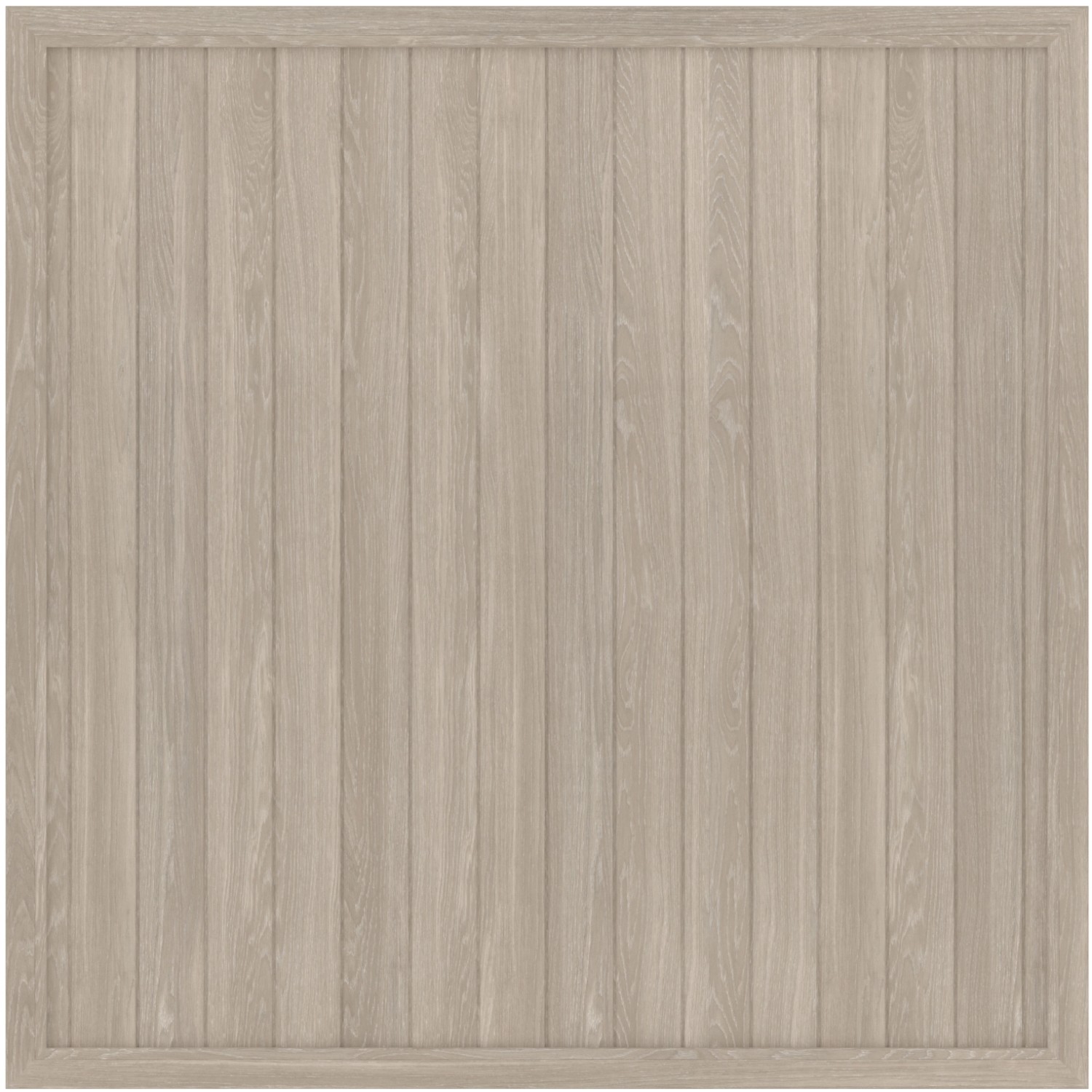 Pannello per recinzione Longlife Riva in rovere polare, 180x180 cm, per il giardino.