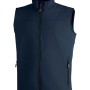 Gilet da lavoro blu t.b.t. con zip e tasche.