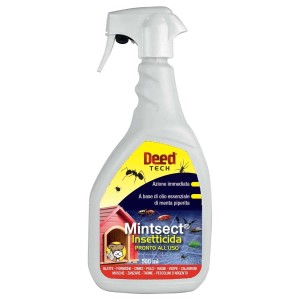 Insetticida Deed Tech Mintsect per insetti striscianti e volanti 0,5 l