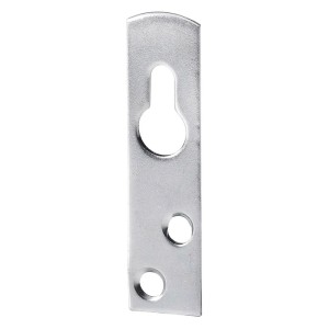 Appendiabiti per armadietto in acciaio zincato con foro a chiave per accessori per mobili.