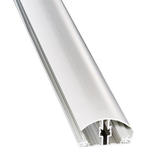 Profilo di connessione a morsetto in PVC, 300 cm di lunghezza, per coperture in plastica.