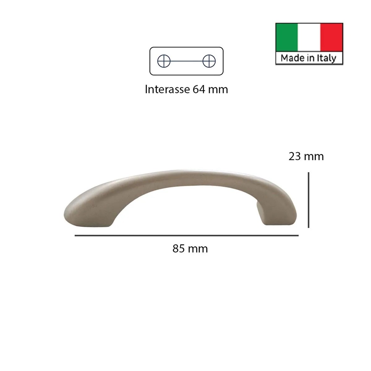 STARKIT PERFORMANCE Maniglia Per Porta Esterna Compatibile Per Iveco Daily (1999-2014) Maniglia Anteriore Sinistra (lato Guidatore)| 99489589 - 9